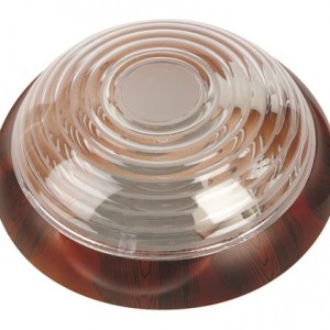 FULL MOON PATTERN GLOBE WALNUT