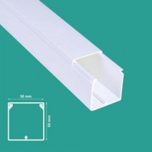 Outside Covered Cable Channels 50x50