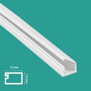 Kendinden Kapaklı Kablo Kanalları 12x7.5