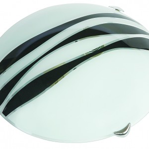 30'LUK İTALYAN GLOP SİYAH DALGALI DESEN