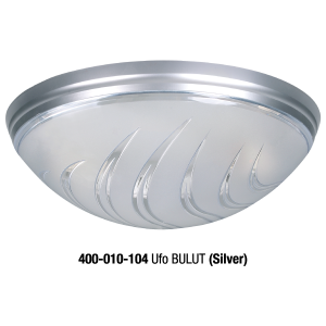 Ufo Bulut Plastic Lighting - Silver